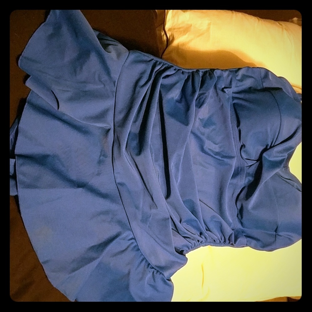 Skirted One Piece Swimsuit